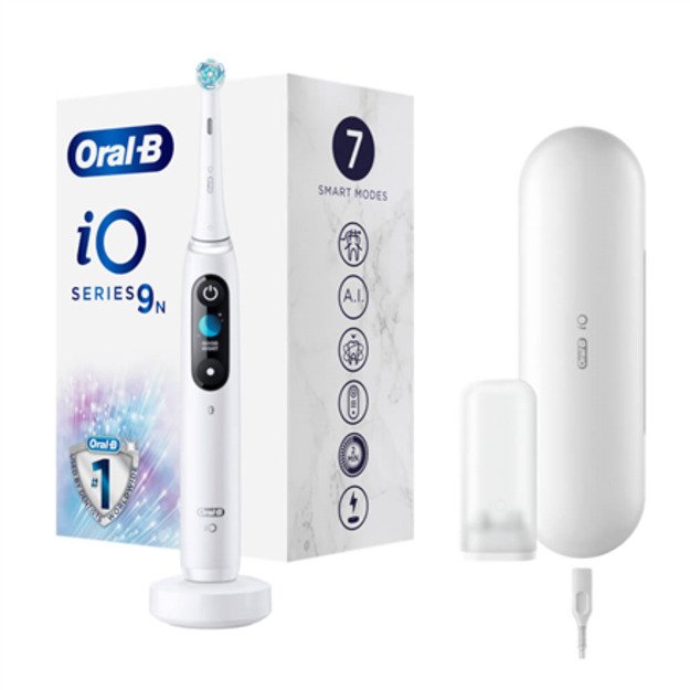 Braun Oral-B Elektrinis dantų šepetėlis. iO Series 9 White