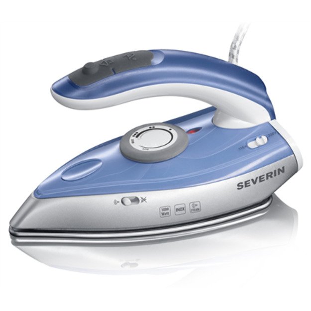 Severin Travel Steam Iron BA 3234  Silver/Blue