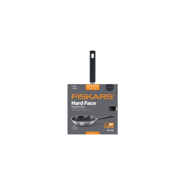 FISKARS FRYING PAN 28 cm HARD FACE STEEL