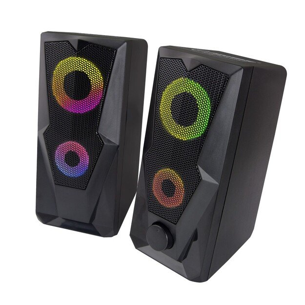 Esperanza EGS103 Speakers 2.0 USB LED 6 W Black