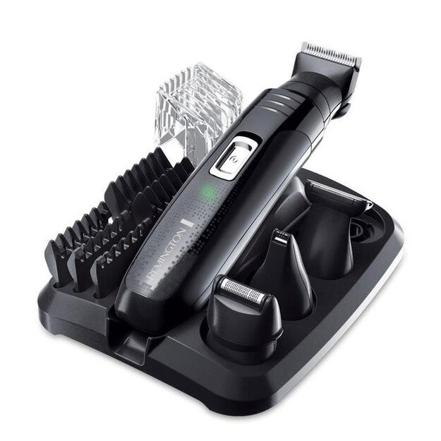 Remington Groom Kit Hair Clipper | PG6130 | Cordless | Number of length steps 5 | Black