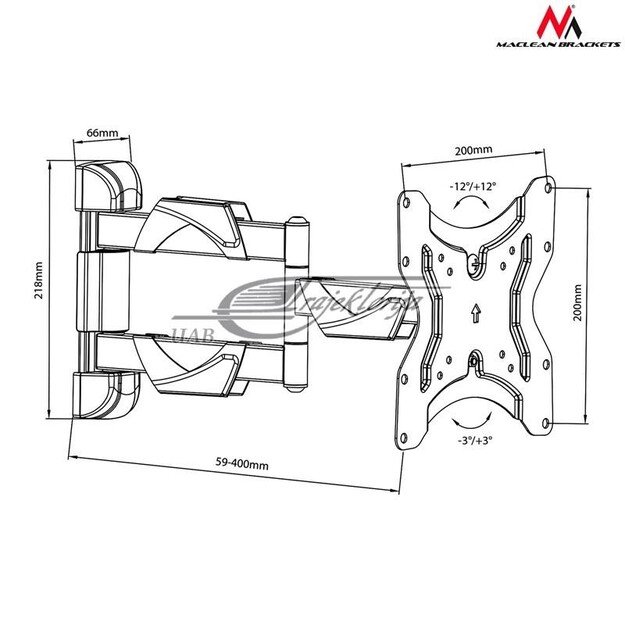 MACLEAN HANDLE TO THE TV MC-742