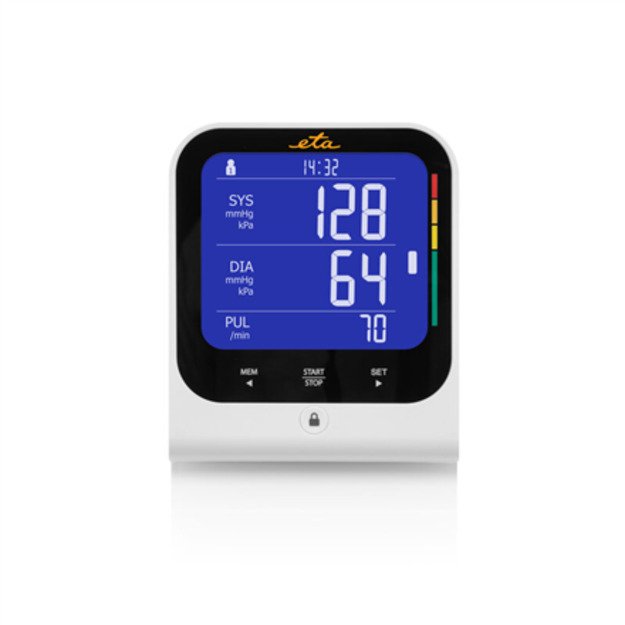 ETA | Smart Blood pressure monitor | ETA429790000 | Memory function | Number of users 2 user(s) | Auto power off