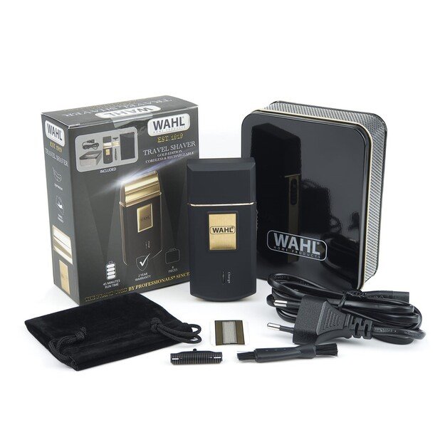 Barzdaskutė WAHL Travel Shaver Gold Edition 07057-016