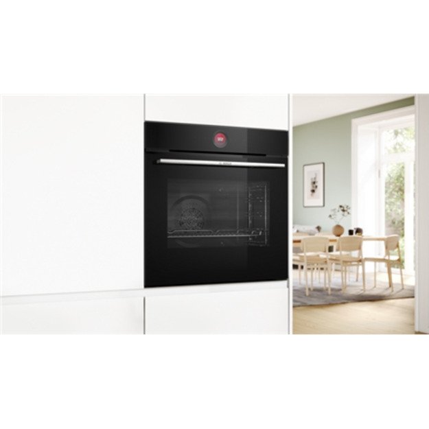 Bosch | Oven | HBG7221B1 | 71 L | Electric | Hydrolytic | Touch | Height 59.5 cm | Width 59.4 cm | Black