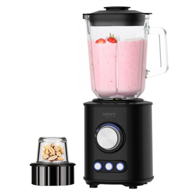 Camry Blender | CR 4088 | Tabletop | 1800 W | Jar material Glass | Jar capacity 1.5 L | Ice crushing | Piano Black