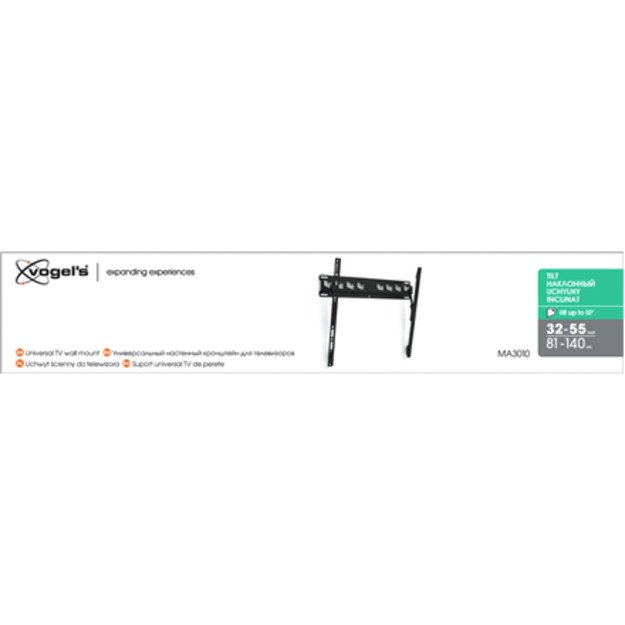 Vogels | Wall mount | MA3010-A1 | Tilt | 32-55   | Maximum weight (capacity) 40 kg | Black