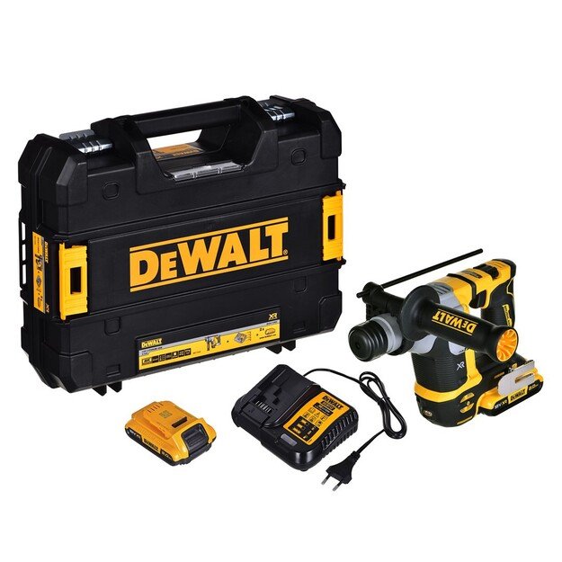 Perforatorius SDS 18V 1,4J 2x2,0Ah DCH172D2 DEWALT