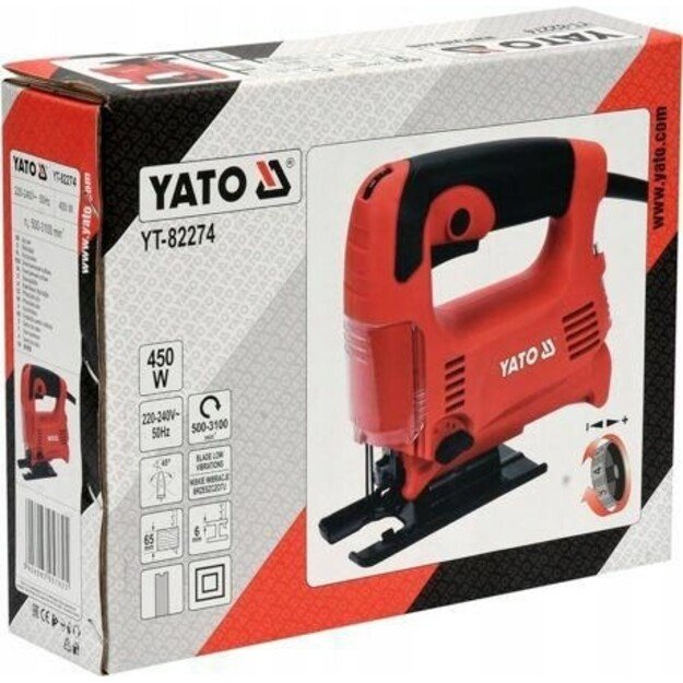 YATO 450W LOW VIBRATION JIGSAW