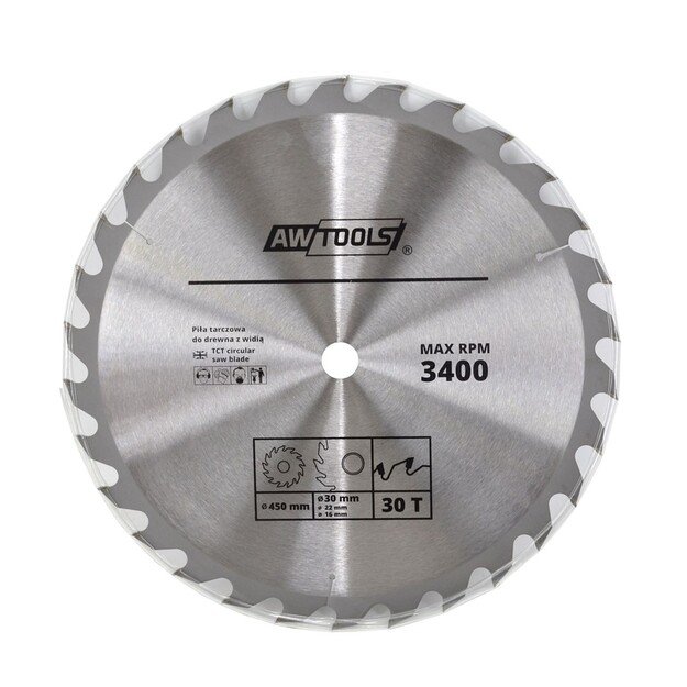 AWTOOLS TCT CIRCULAR SAW BLADE 500x30x60z