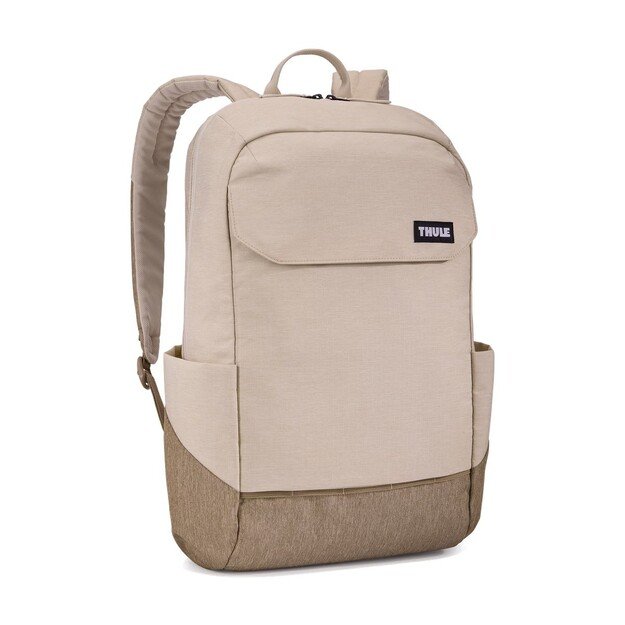 Thule | Lithos | Backpack 20L | Fits up to size 16   | Laptop backpack | Pelican Gray/Faded Khaki