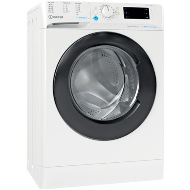 INDESIT | Washing machine | BWSE 71295X WBV EU | Energy efficiency class B | Front loading | Washing capacity 7 kg | 1200 RPM |