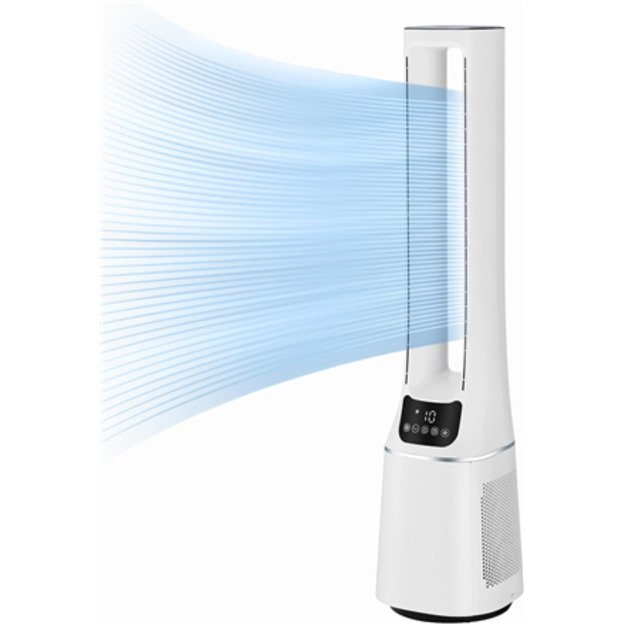 Midea | Bladeless Fan with Air purifier | MFP-120 | Stand fan | White | Diameter 15 cm | Number of speeds 10 | Oscillation |