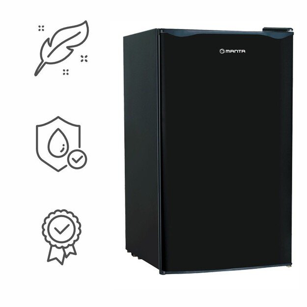 Manta MM520PB Fridge 91L Black