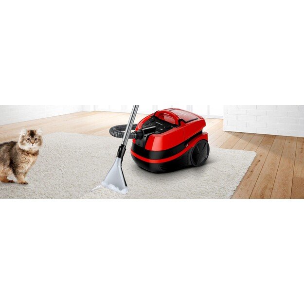 Dulkių siurblys BOSCH BWD 421 PET AquaWash&Clean