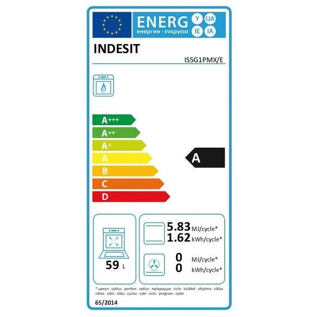 INDESIT IS5G1PMX/E