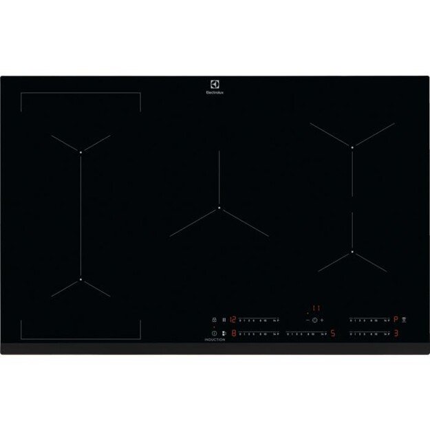 Electrolux EIV835 Black Built-in 80 cm Zone induction hob 5 zone(s)