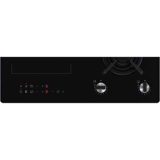 Gas-induction cooktop ELECTROLUX KDI641723K 800 Mixed 60 cm Black