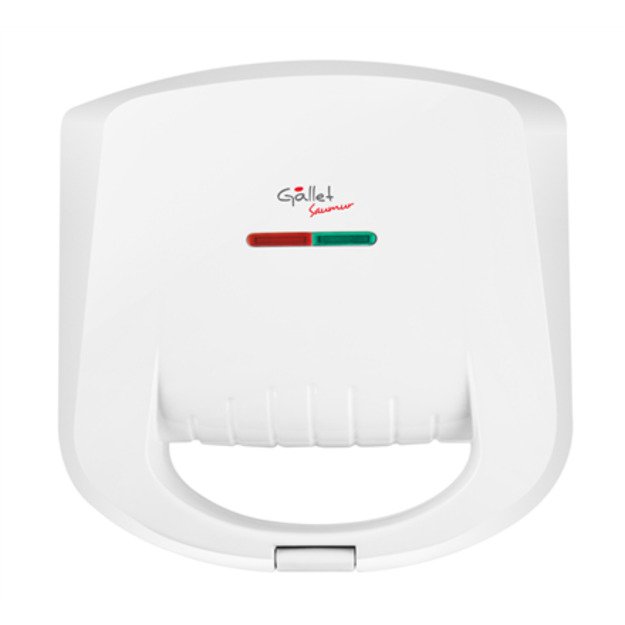 Gallet | Sandwich maker | Saumur GALCRO625 | 800 W | Number of plates 1 | Number of pastry 2 | White