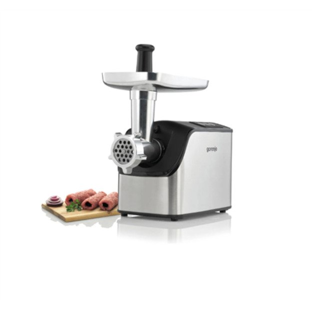 Gorenje | Meat Grinder | MG2202XE | Stainless Steel/Black | 2200 W | Number of speeds 1 | Throughput (kg/min) 2.2