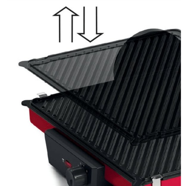 Bosch | Grill | TCG4104 | Contact | 2000 W | Red