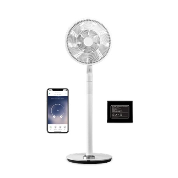 Duux | Fan | Whisper Flex Ultimate | Stand Fan | White | Diameter 34 cm | Number of speeds 30 | Oscillation | 3-32 W | Yes