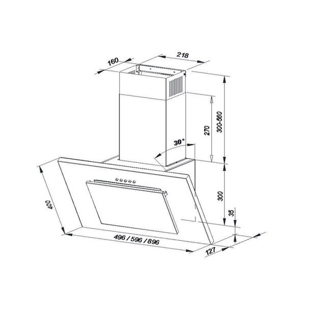 Gartraukis MAAN Vertical P 2 50 satyna