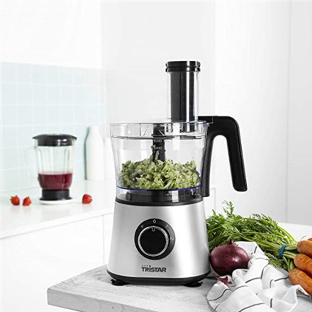 Tristar | Food Processor | MX-4823 | 600 W | Number of speeds 2 | Bowl capacity 1.5 L | Silver