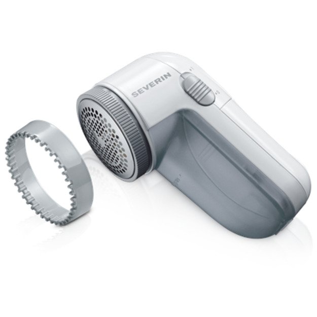 Severin Handy lint shaver CS 7976 White, Baterry powered