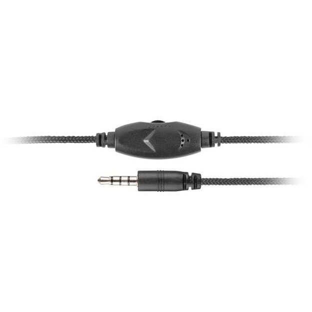 Natec | Headset | Canary Go | Wired | On-Ear | Microphone | Noise canceling | Black