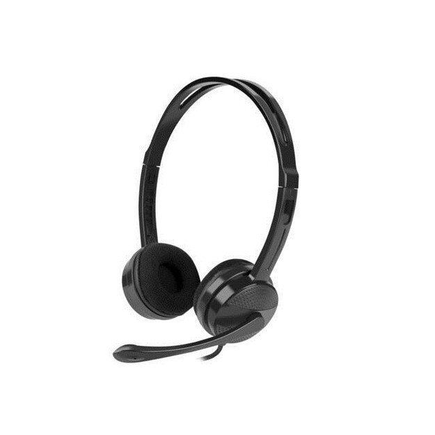 Natec | Headset | Canary Go | Wired | On-Ear | Microphone | Noise canceling | Black