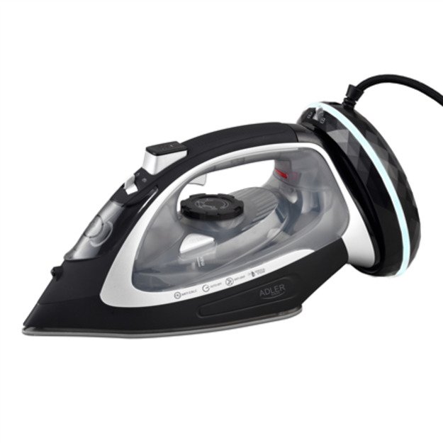 Adler Steam Iron | AD 5043 | Steam Iron | 2800 W | Water tank capacity 300 ml | Continuous steam 30 g