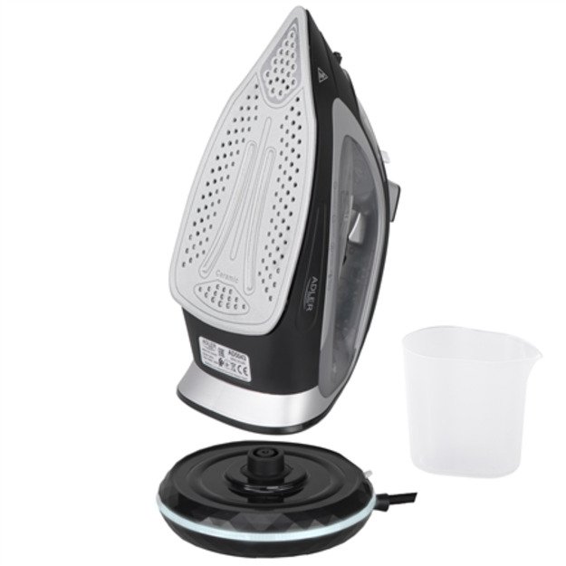 Adler Steam Iron | AD 5043 | Steam Iron | 2800 W | Water tank capacity 300 ml | Continuous steam 30 g 5