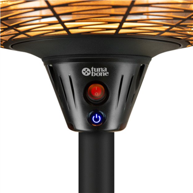 TunaBone | Electric Standing Infrared Patio Heater | TB2068S-01 | Patio heater | 2000 W | Number of power levels 3 | Suitable fo