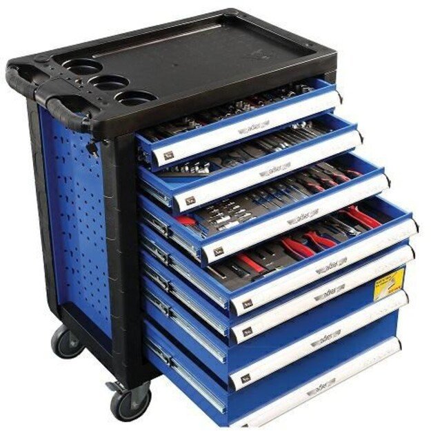 ADLER TOOL TROLLEY 217 PIECES