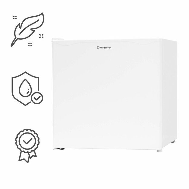Manta MM515PWH Fridge 46L White 8