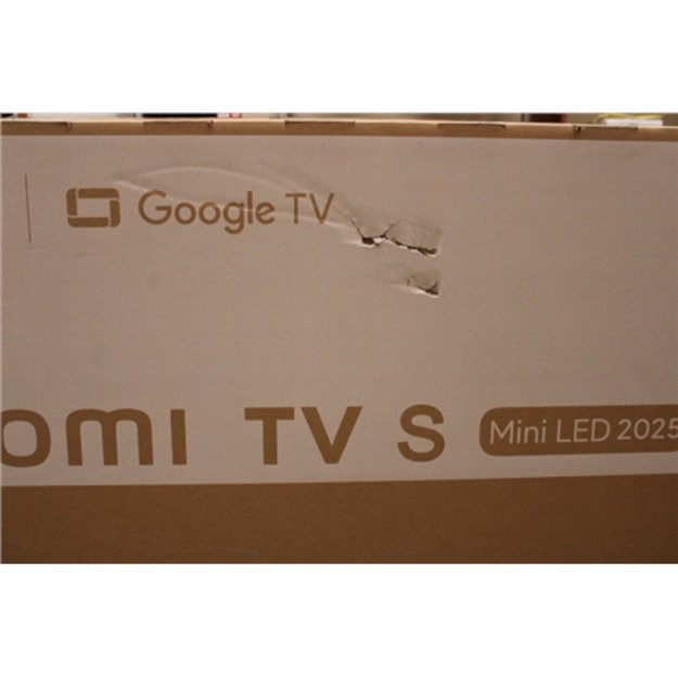 Xiaomi | TV | S Mini LED 2025 | 55 | Smart TV | Google TV | UHD | Black | DAMAGED PACKAGING AS DEMO