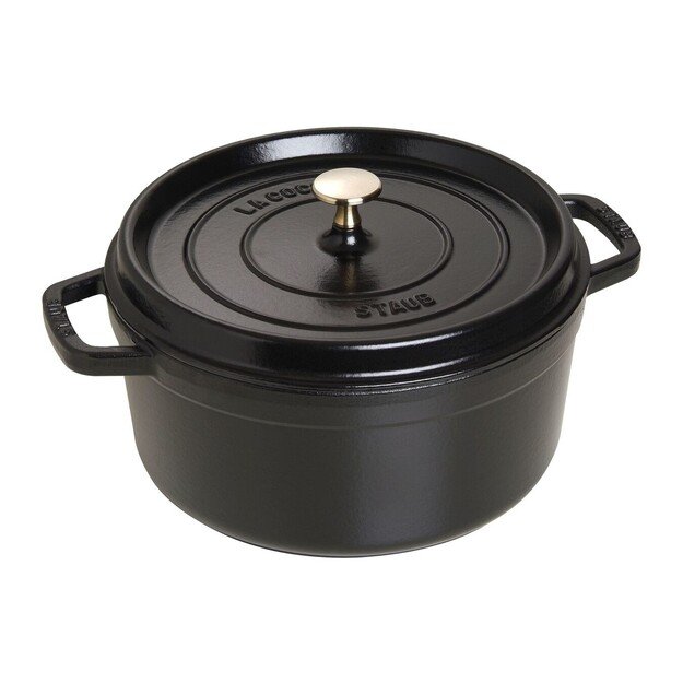 ZWILLING STAUB LA COCOTTE Black Round 5.25 L