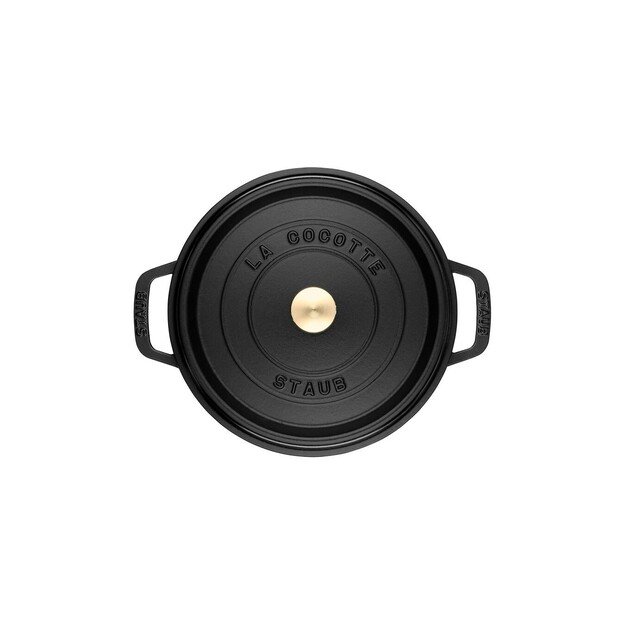 ZWILLING STAUB LA COCOTTE Black Round 5.25 L