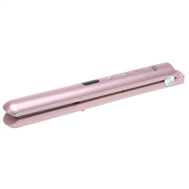 Adler Cordless Hair Straightener | AD 2327 | Ceramic heating system | Display LED | Temperature (min) 160 °C | Temperature (max 10