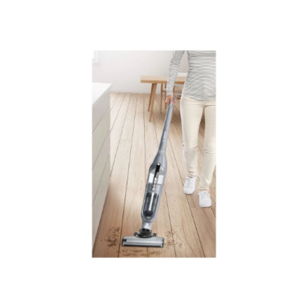 Bosch Vacuum Cleaner | BCH3P210 Series 4 | Cordless operating | Handstick | 21.6 V | Operating time (max) 50 min | Silver | Warr 5