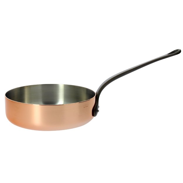 Shallow, copper saucepan, 1 l, Inocuivre