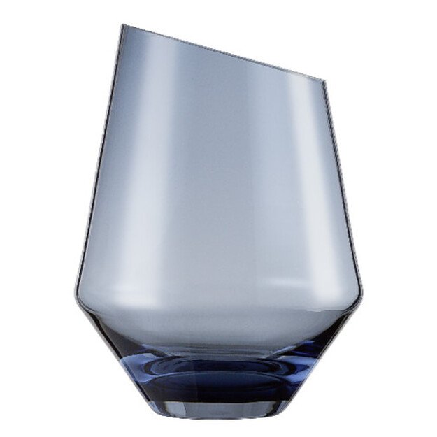Medium vase Blue, Diamonds
