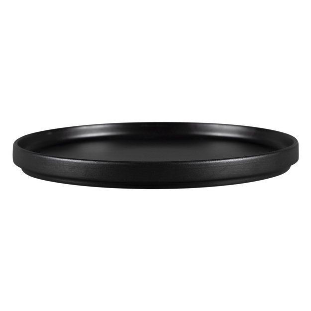 Lid plate, 27 cm, black, Nordic