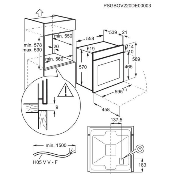 ELECTROLUX KOFDP46BK 2