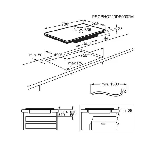 Kaitlentė ELECTROLUX EIS87453