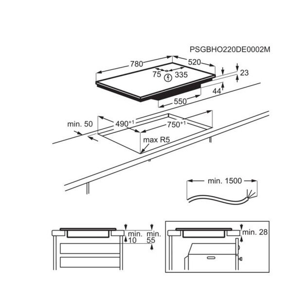 ELECTROLUX EIV83443CT 1