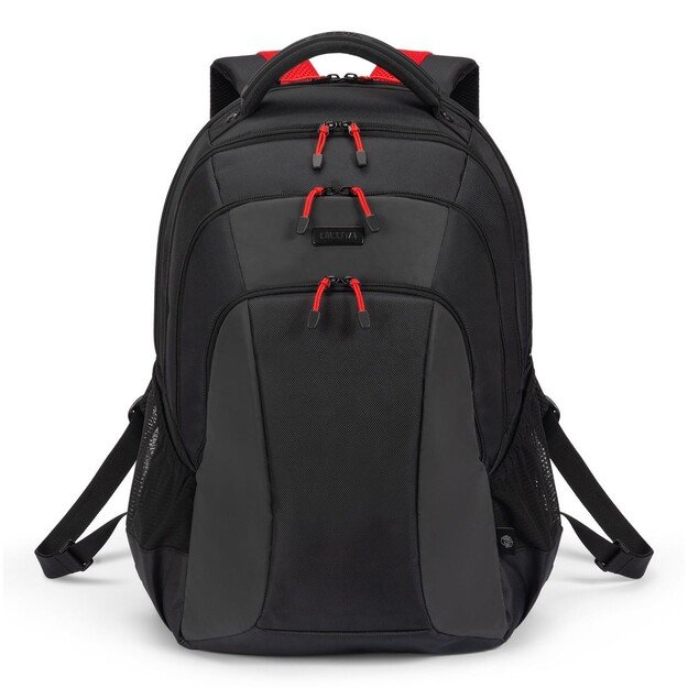 DICOTA D32119-RPET backpack Casual backpack Black, Red Polyester, Recycled polyethylene terephthalate (rPET)