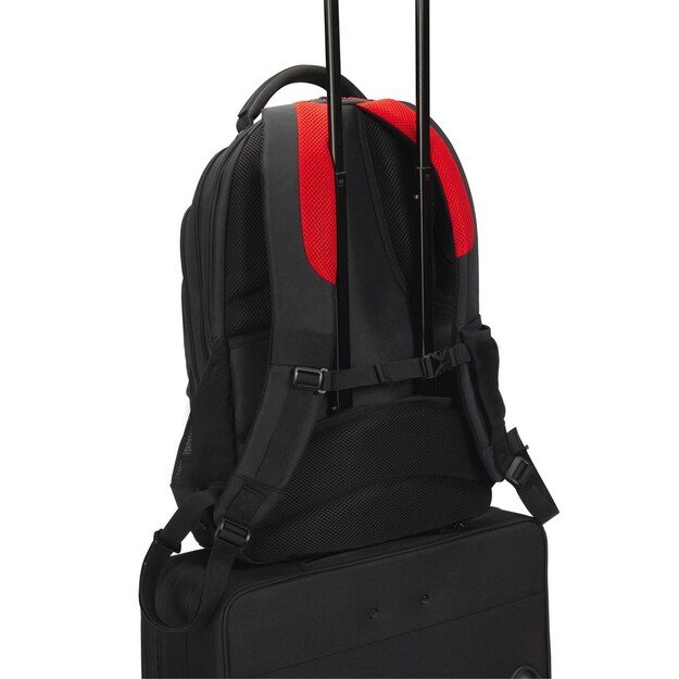 DICOTA D32119-RPET backpack Casual backpack Black, Red Polyester, Recycled polyethylene terephthalate (rPET) 3
