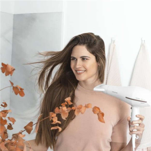 Cecotec Hair Dryer | IoniCare 5300 Maxi Aura | 2200 W | Number of temperature settings 3 | Ionic function | Diffuser nozzle | Wh 6